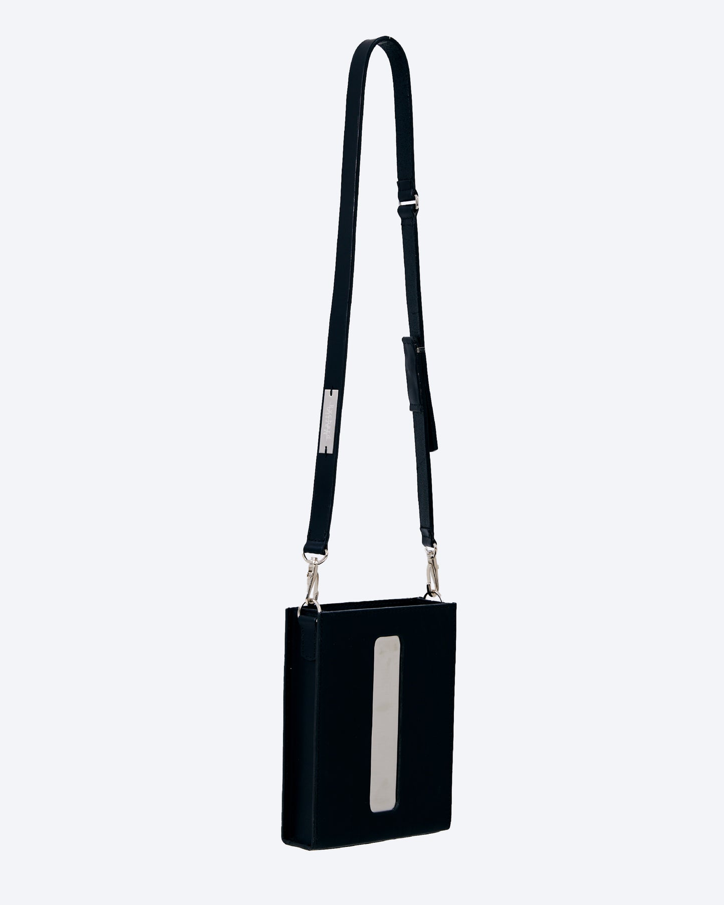 Leather&Stainless Shoulder Bag