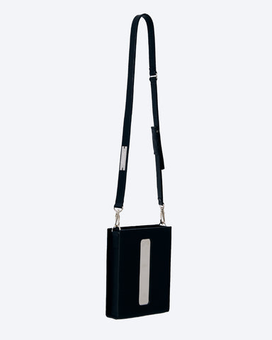 Leather&Stainless Shoulder Bag