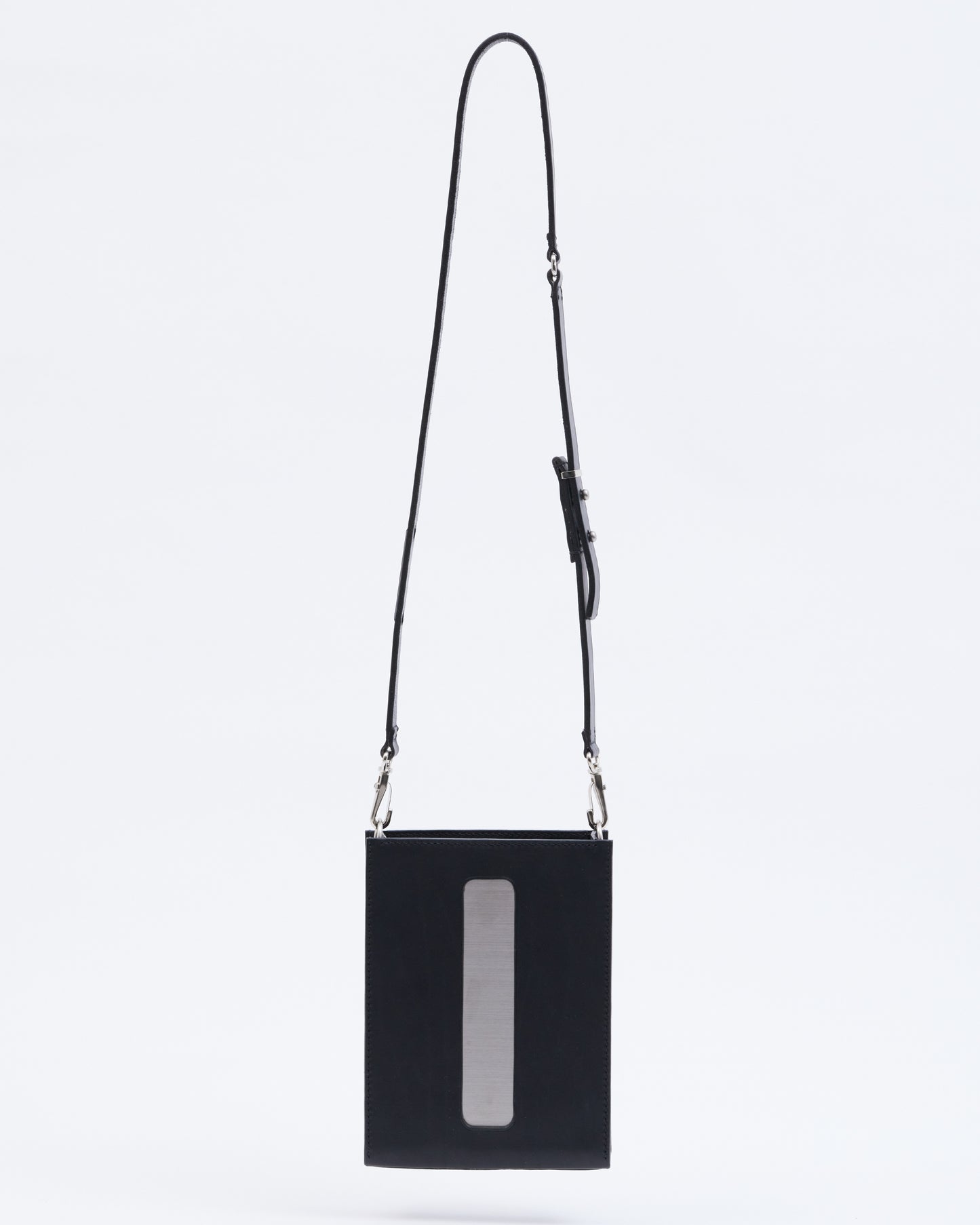 Leather&Stainless Shoulder Bag