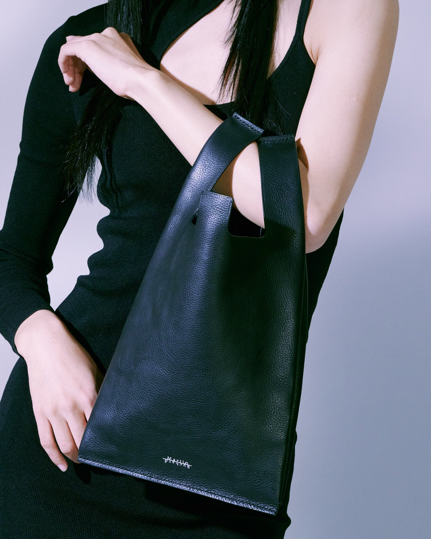 Leather Plastic Bag