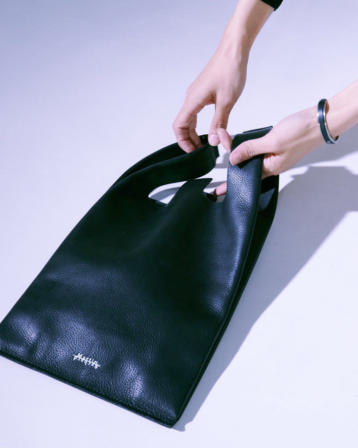 Leather Plastic Bag